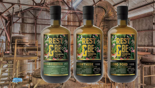 REST&BE THANKFUL VOL 2 : RUMS MICRO BATCH ANTIPODES, MONYMUSK 1998 23 ANS, LONGPOND 1998 24 ANS