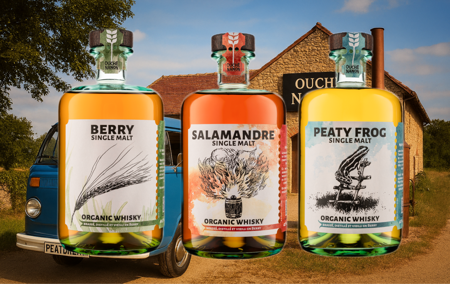 Sur les routes du Berry : Rencontre avec la distillerie Ouche Nanon, whiskies bio & tourbés