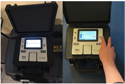 Figure 1: The bbe 10cells during testing at Ankron