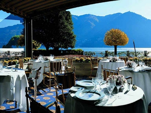 Enjoy lunch at the fabulous Villa d'Este