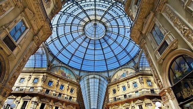 The dazzling Galleria