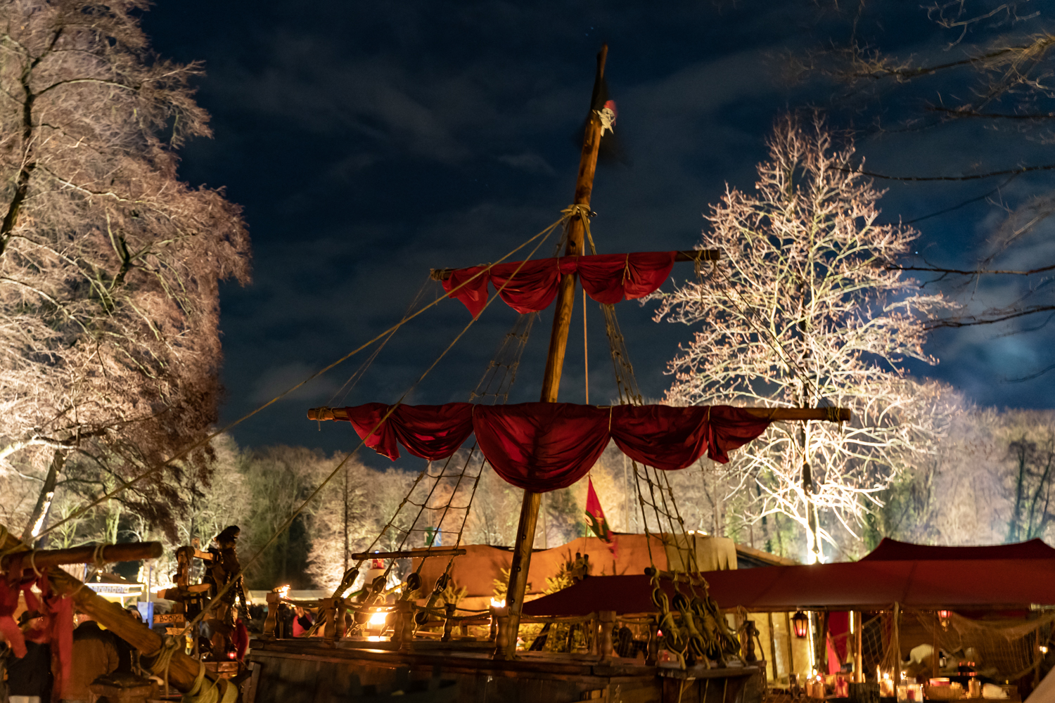 Weihnachtsmarkt Fredenbaumpark Dortmund 20.12.2022 - Klaus Wohlmann 