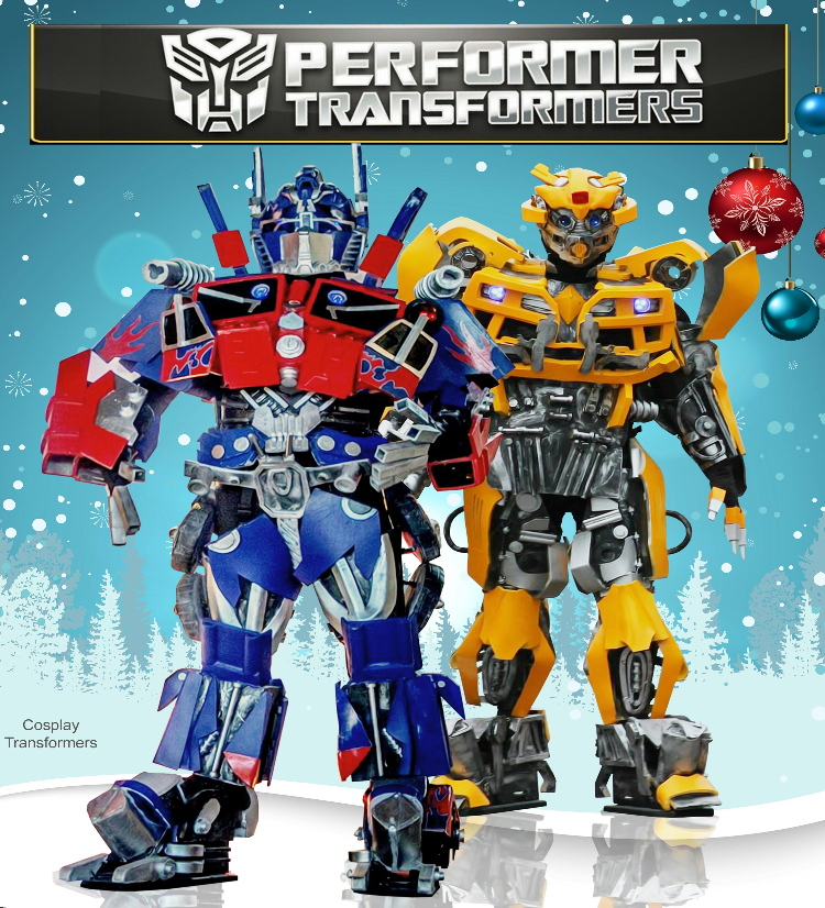 costume transformers , mascotte transformers , show transformers , robot transformers , animation transformers france