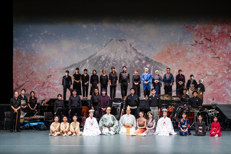 創作舞台「Sakuya」出演者 集合写真