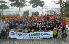 記念の集合写真をパチリ!
