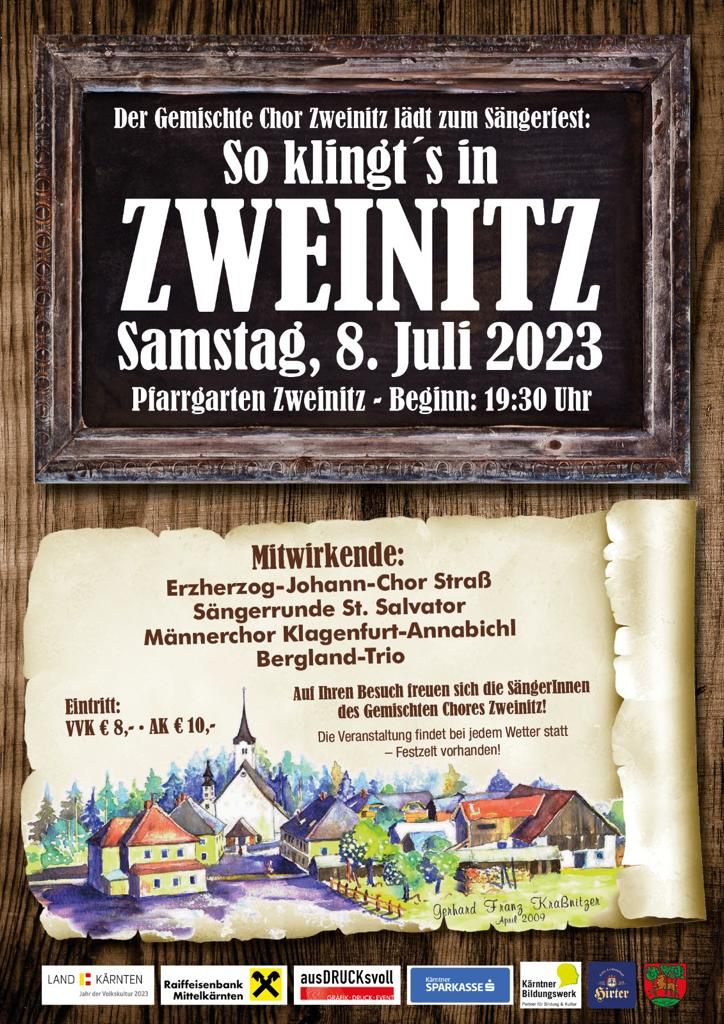 Zu Gast beim Partnerchor in Kärnten