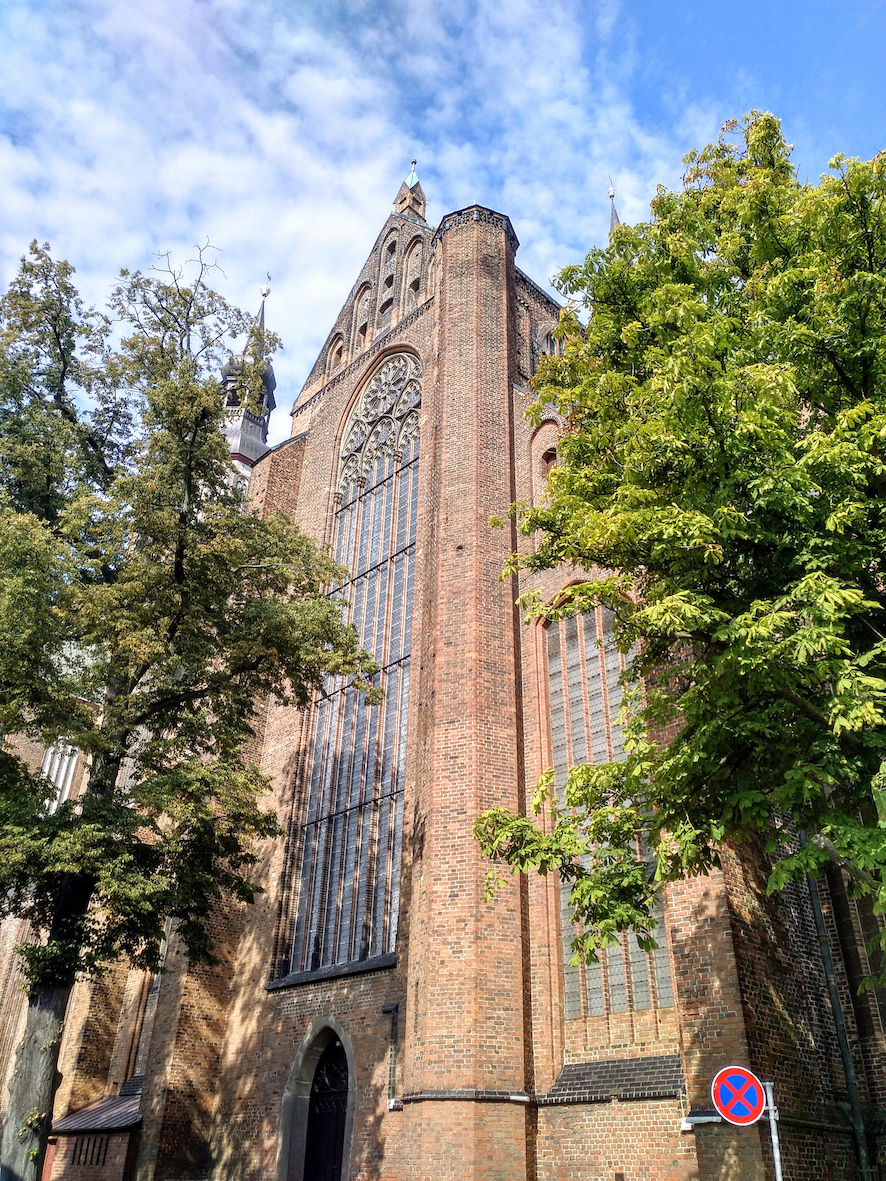 Teilansicht der Marienkirche