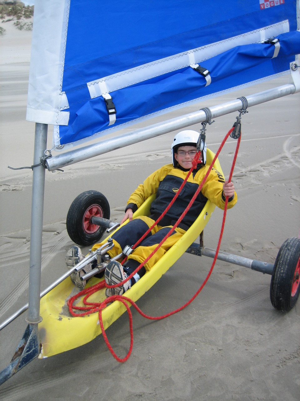 Char à voile (même pour les plus jeunes)