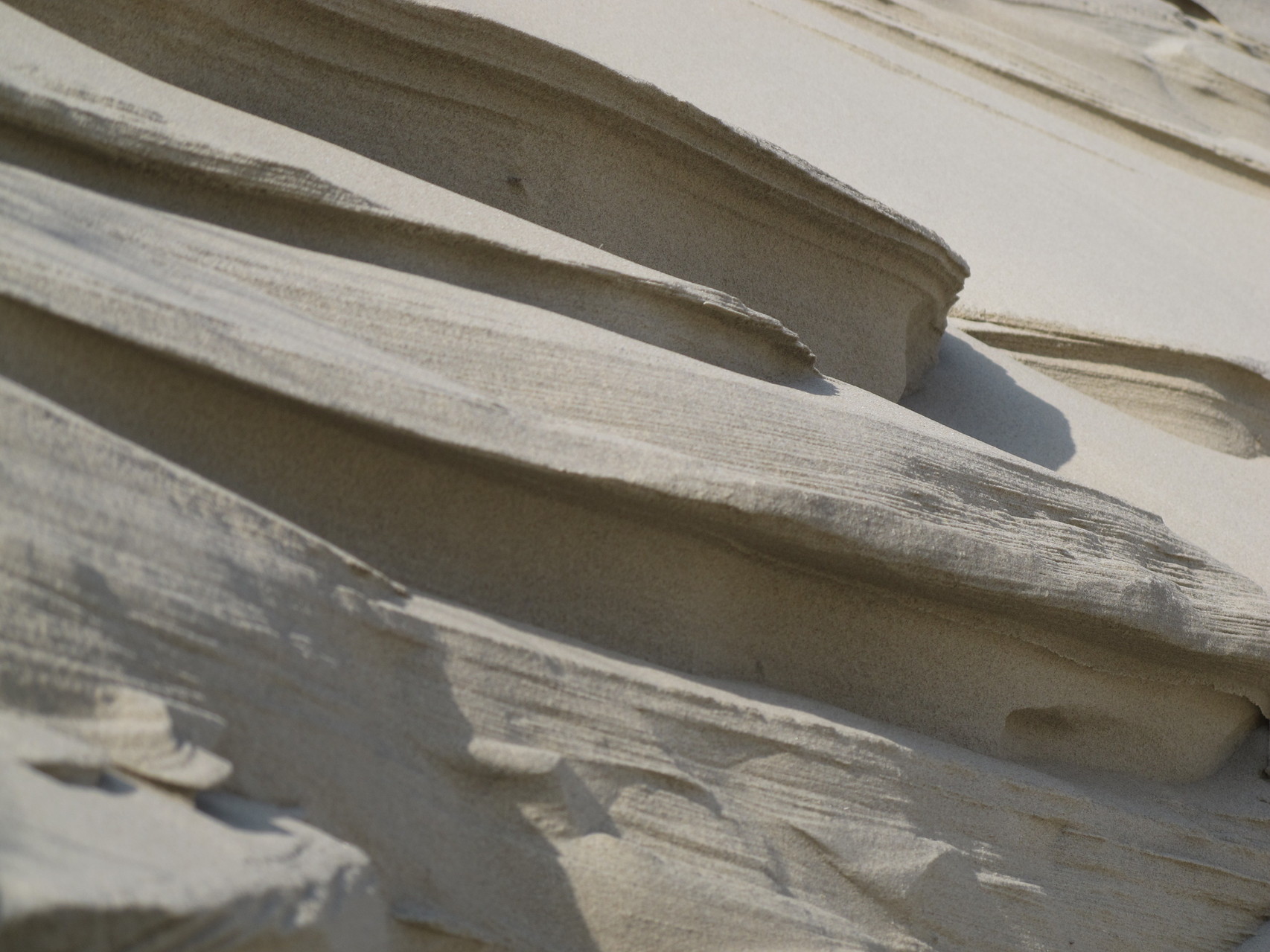 La beauté du sable sculpté