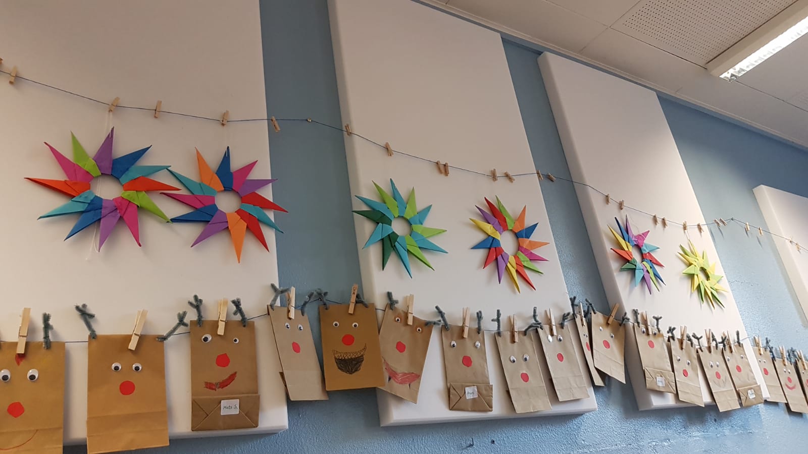 Adventsbasteln - eine schöne Tradition an der Kinder mit Eltern und 