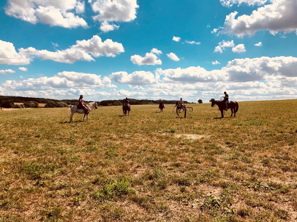 Ranch Roping mit dem Cattle Drive Team