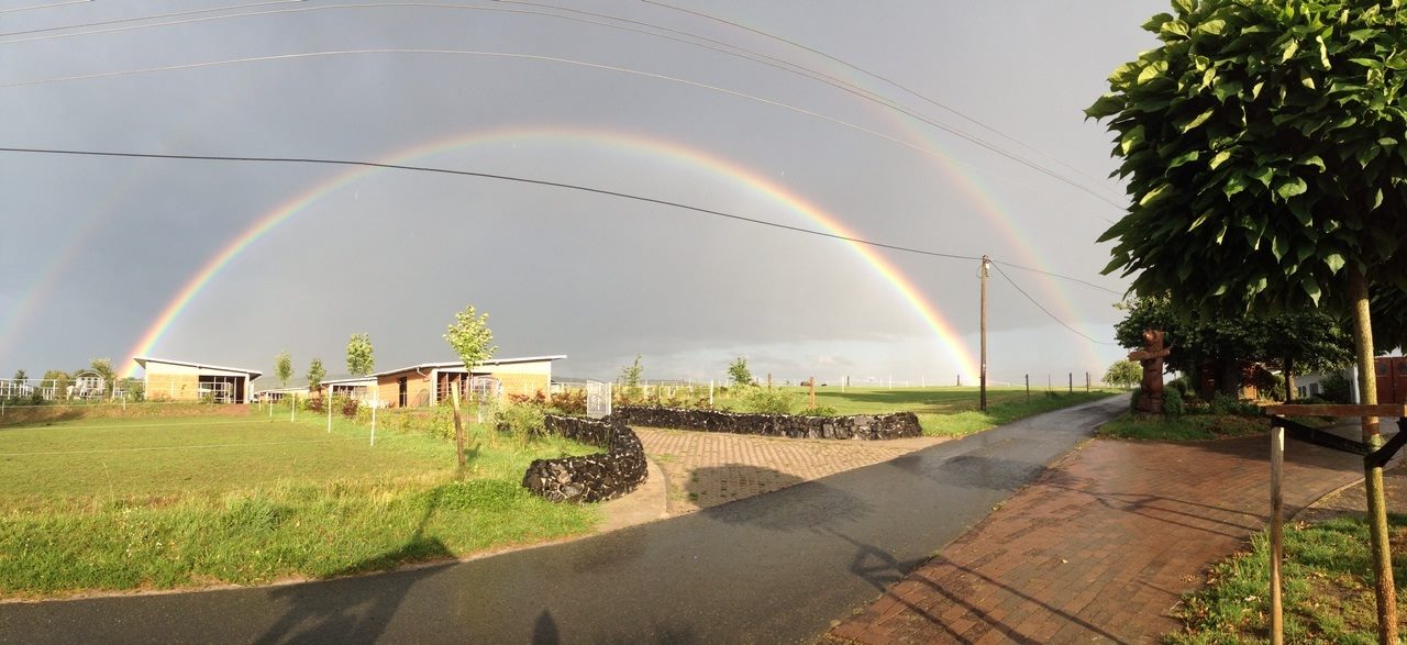 Am Ende des Regenbogens liegt ein Schatz verborgen