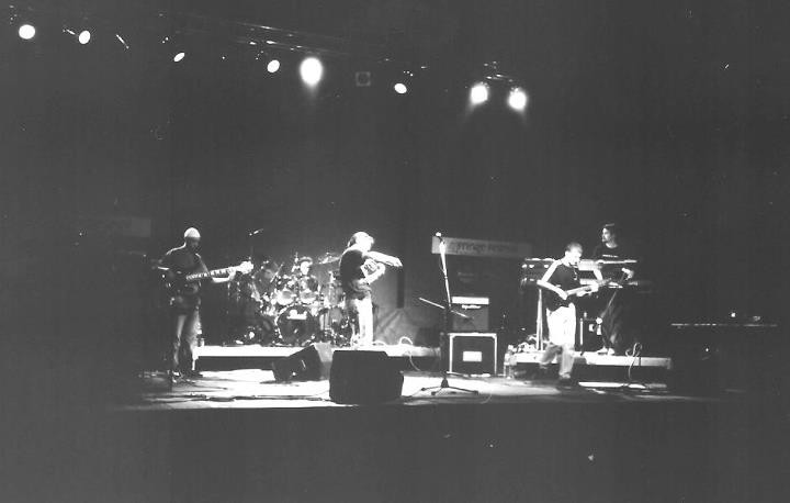 Con Mauro Pagani e Paolo Bragaglia al Fringe Festival nel lontano 1999