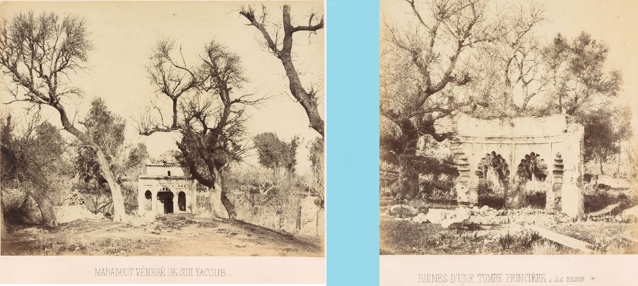 Photos de l'architecte Léopold Maigné, prises aux environs de 1850