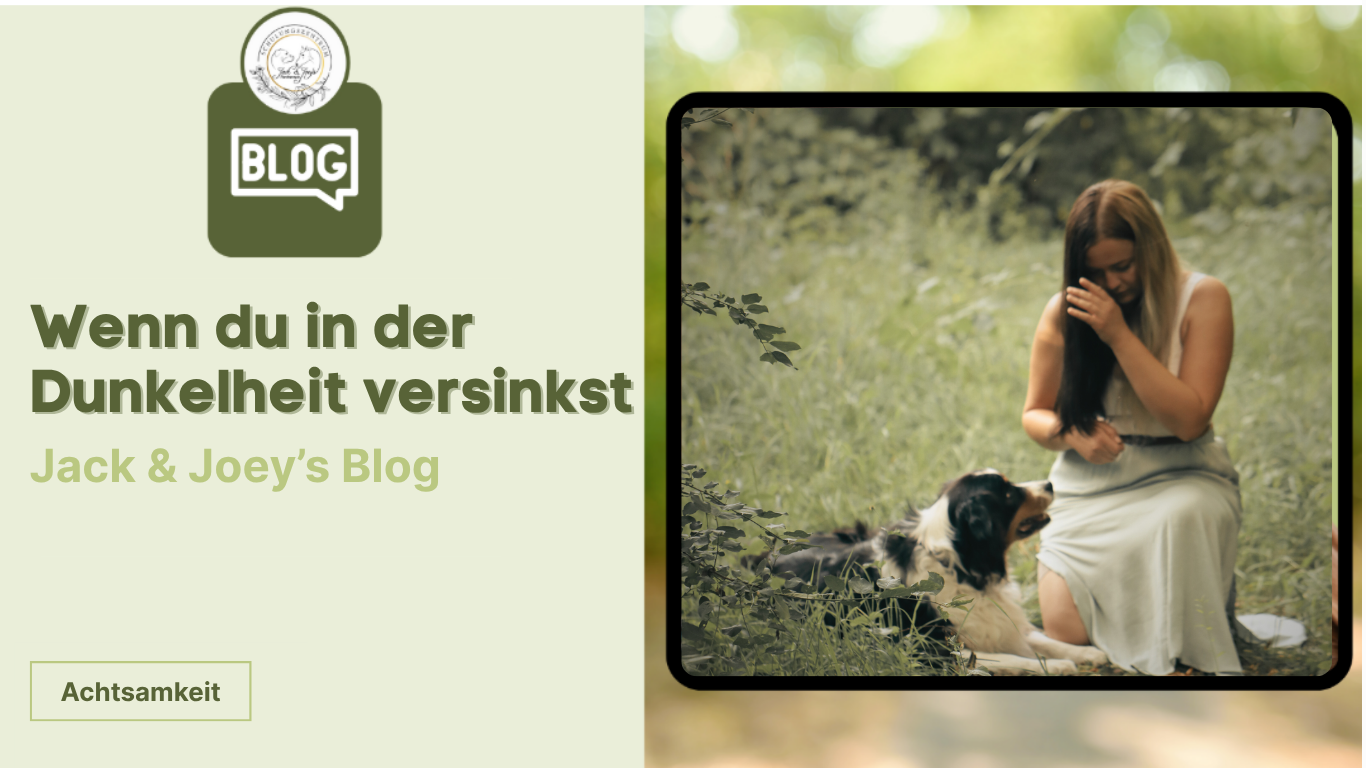 Wenn du in der Dunkelheit versinkst