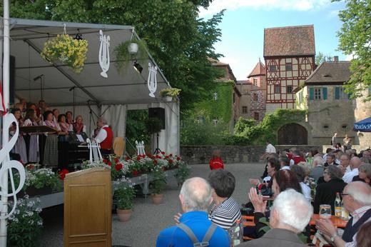 Europatag der Musik - am Wasserschloss Unsleben - 080613