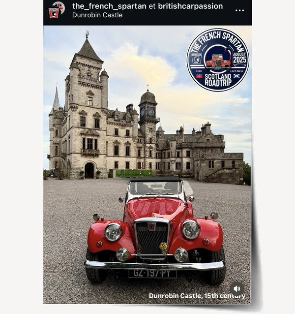 Publication Instagram / The French  Spartan, août 2025