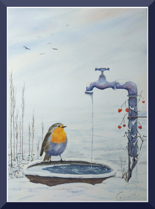 "winter 1", 26 x 36cm