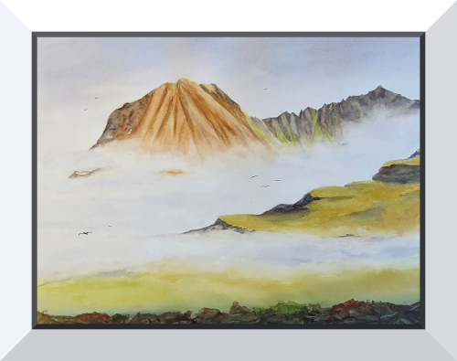 "Sandfell", 31 x 41cm