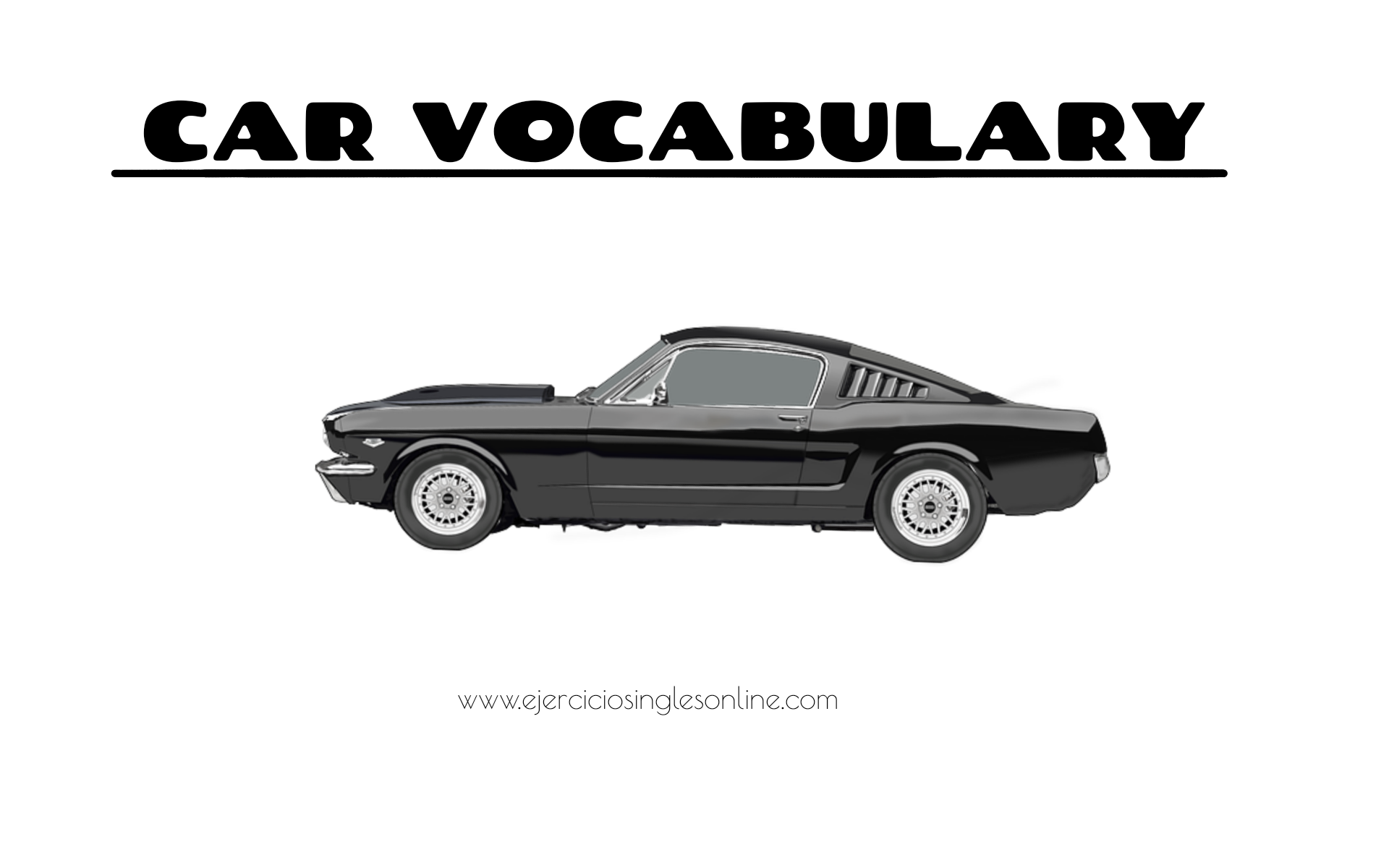 Vocabulario en inglés Ejercicios inglés online