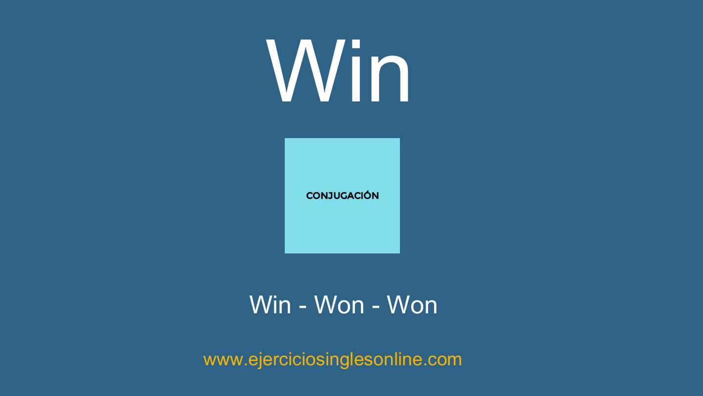 Win - Conjugación