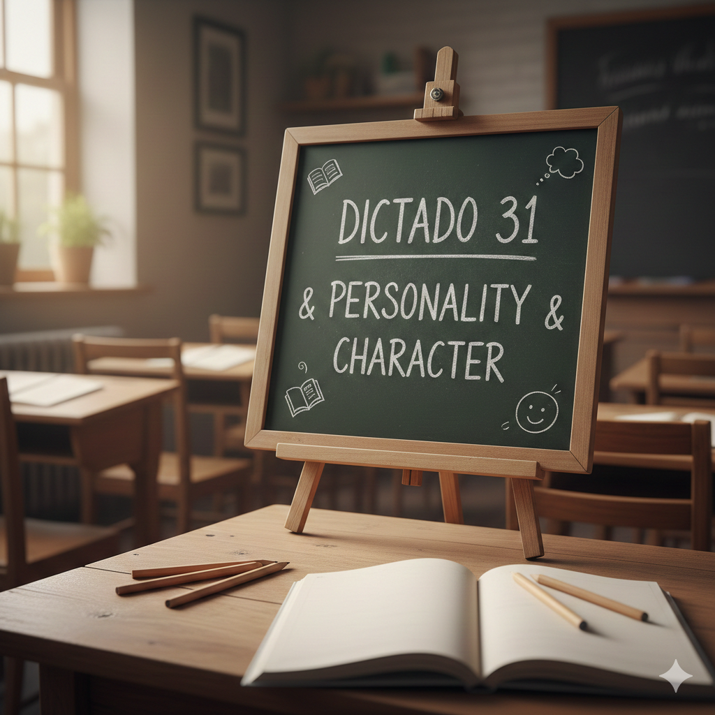 Dictado 31 - Personality & Character