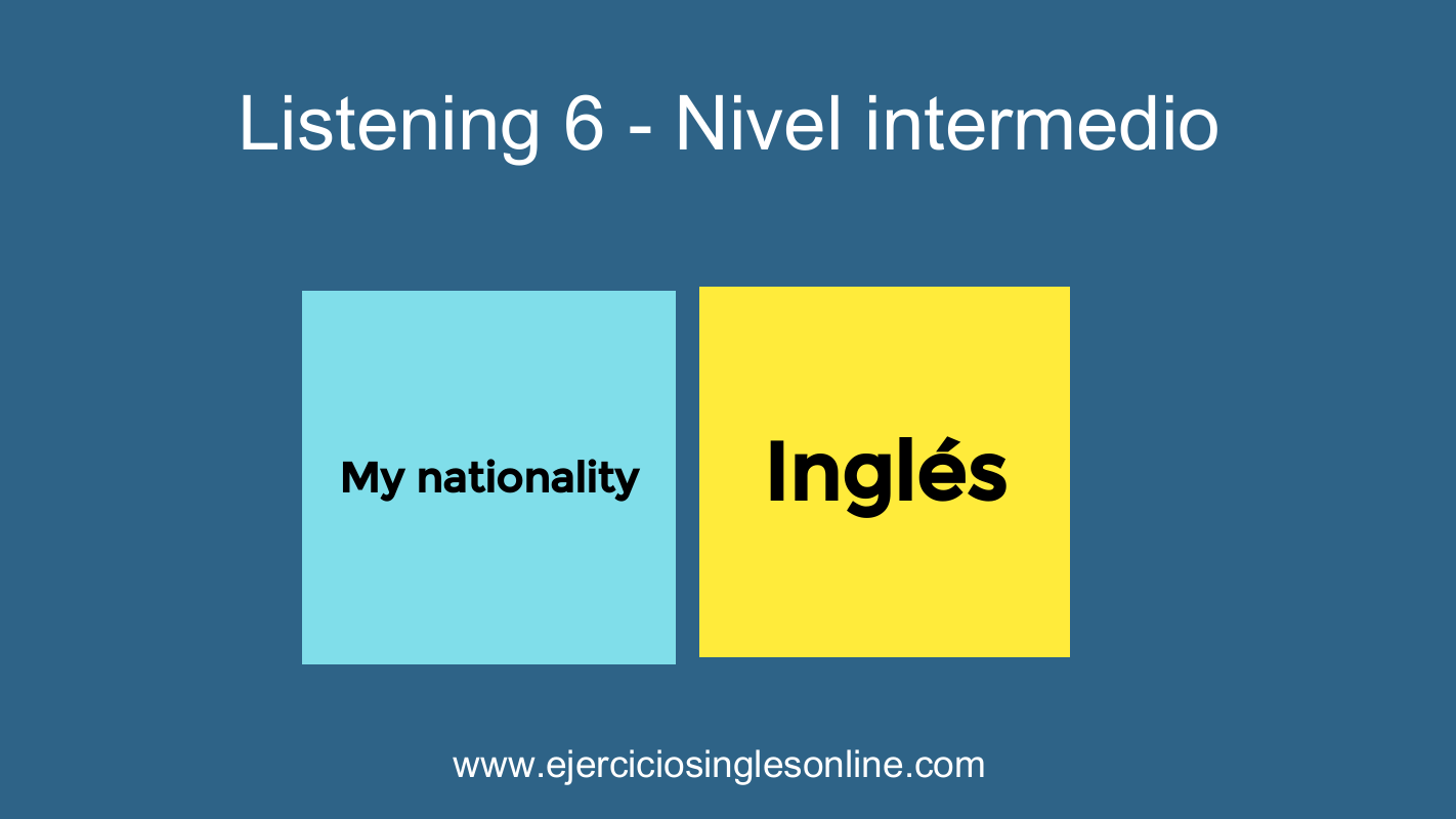 Listening 6 - Nivel intermedio - Looking for a room