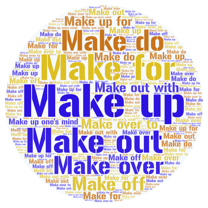 Phrasal verbs con MAKE en inglés