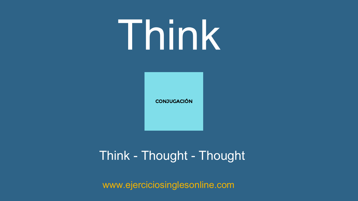 Think - Conjugación