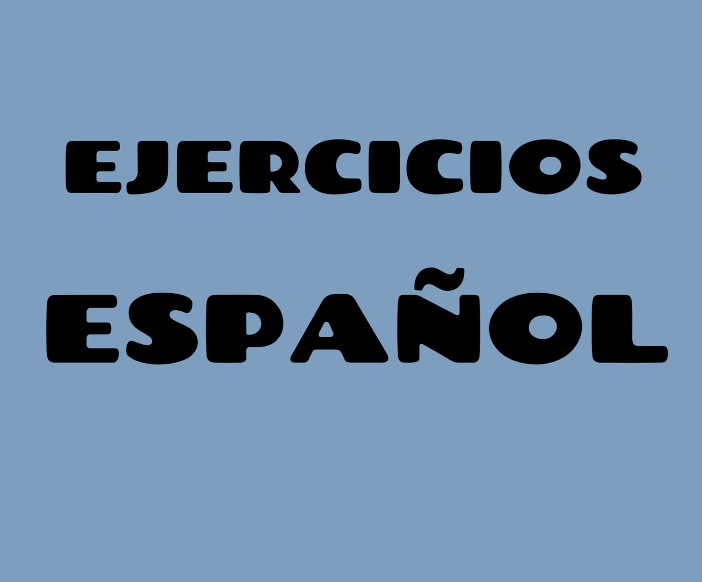 Ejercicios Español Online