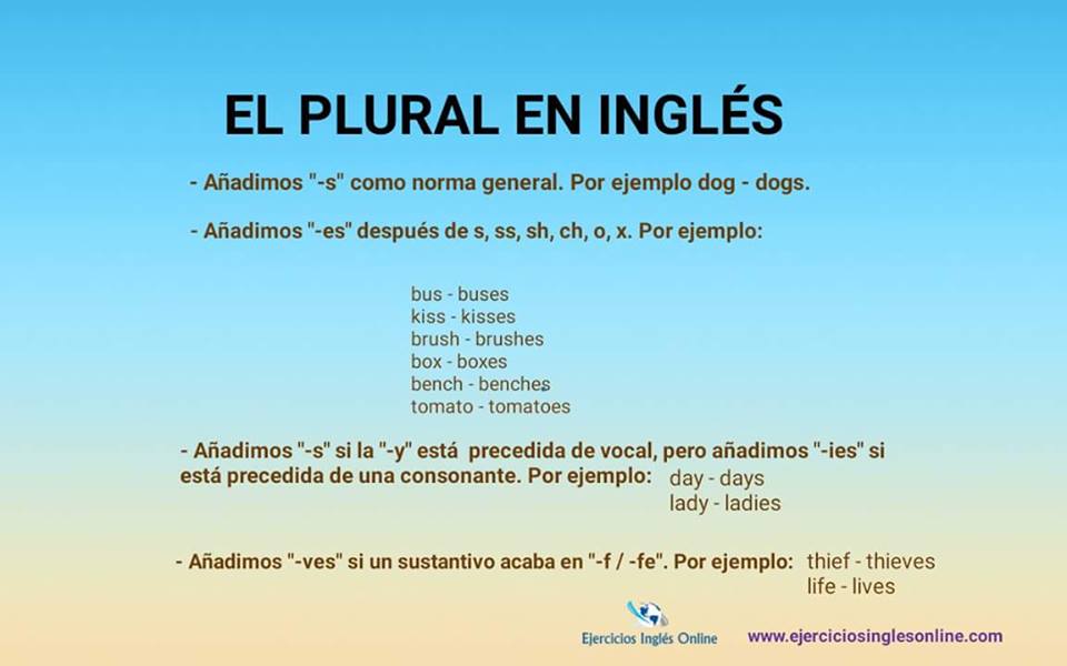 El ingles in english picture