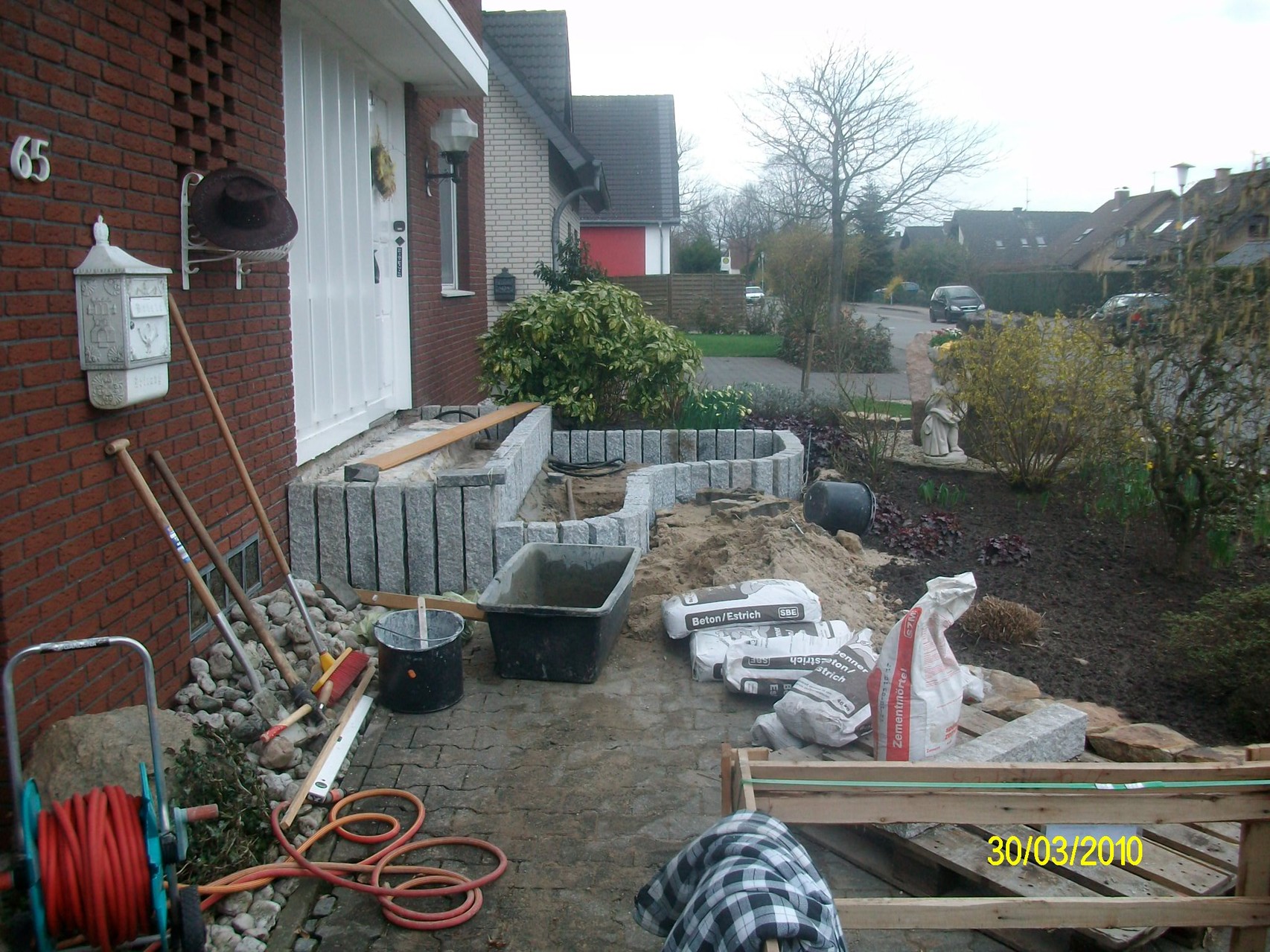 Pflasterarbeiten