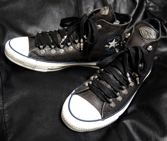 xes custom leather converse allstar