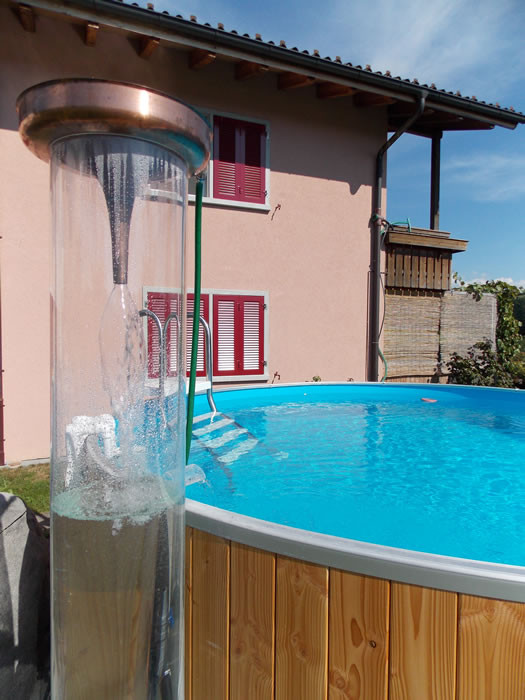 Regenerated swimming pool water thanks copper Hyperbel