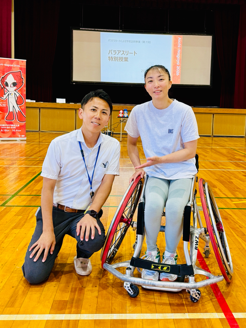 アジア・アジアパラ競技大会を応援します🙌↑網本麻里選手