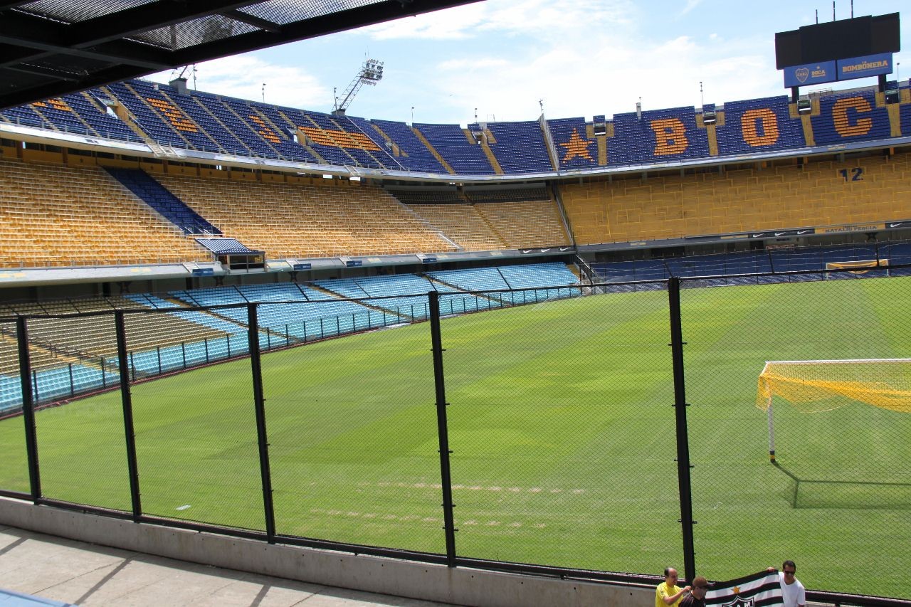 Stadion "La Bombanero" von den Boca Juniors