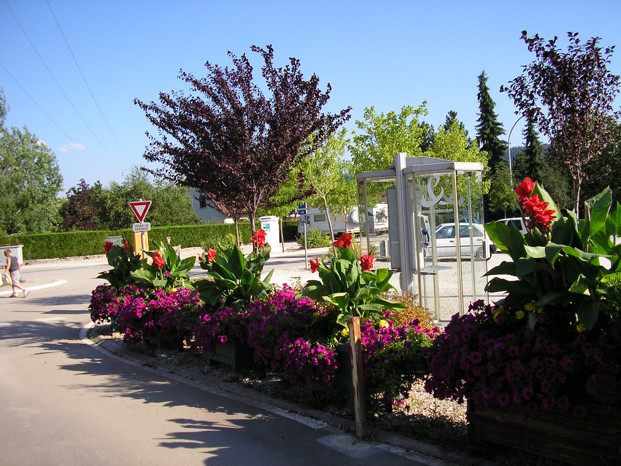 Campsite entrance