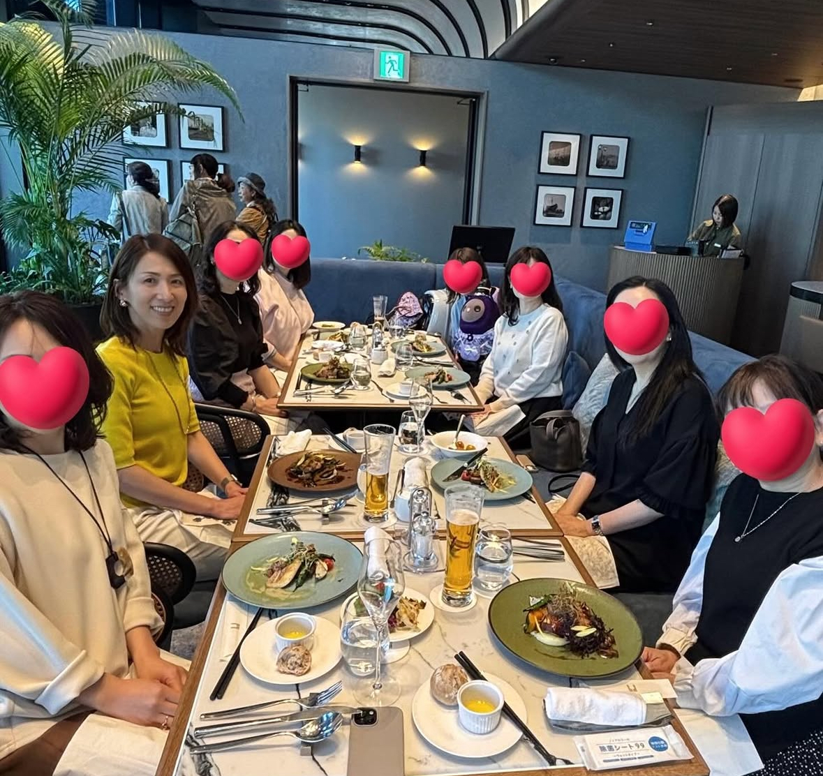 生徒様とランチ会♡