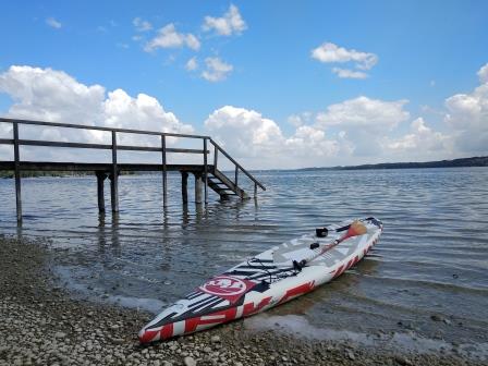 SUP-Tour mit Kindern: Künstlerhaus Gasteiger