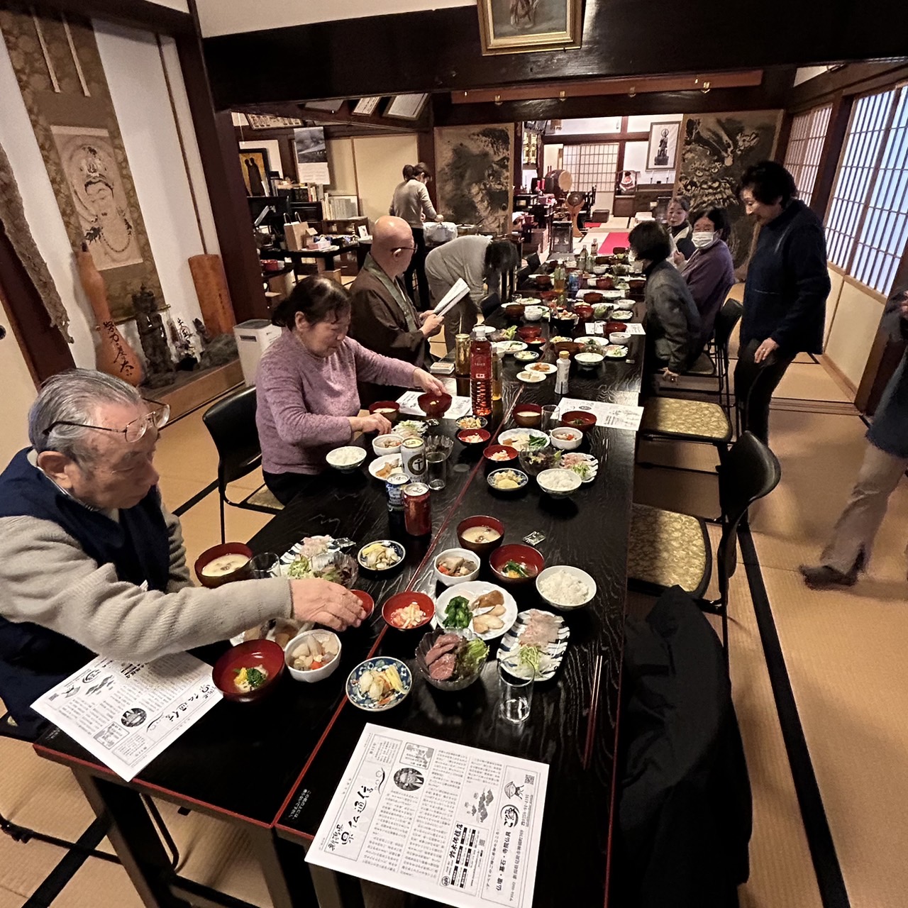 【新年会】宝光院さんで新年会＆お茶会を楽しみました