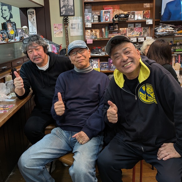 ビリーと打ち合わせ