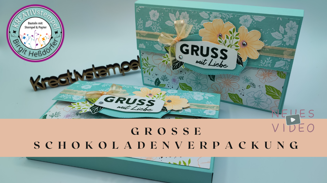 Große Geschenkverpackung für Haselnuss-Pralinen