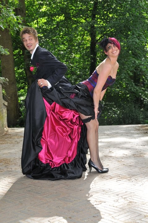 Extravagante Brautmode