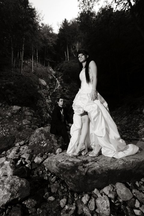 2 in 1 Brautkleid