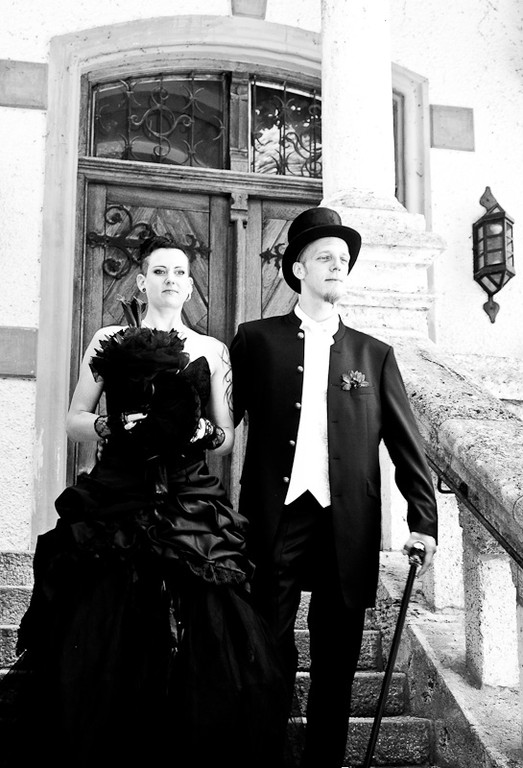 Extravagante Brautmode