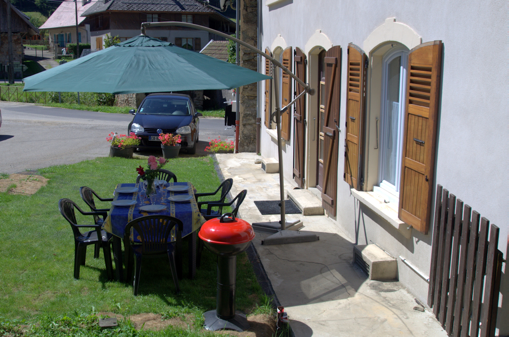 Rez-de-chaussée : terrasse