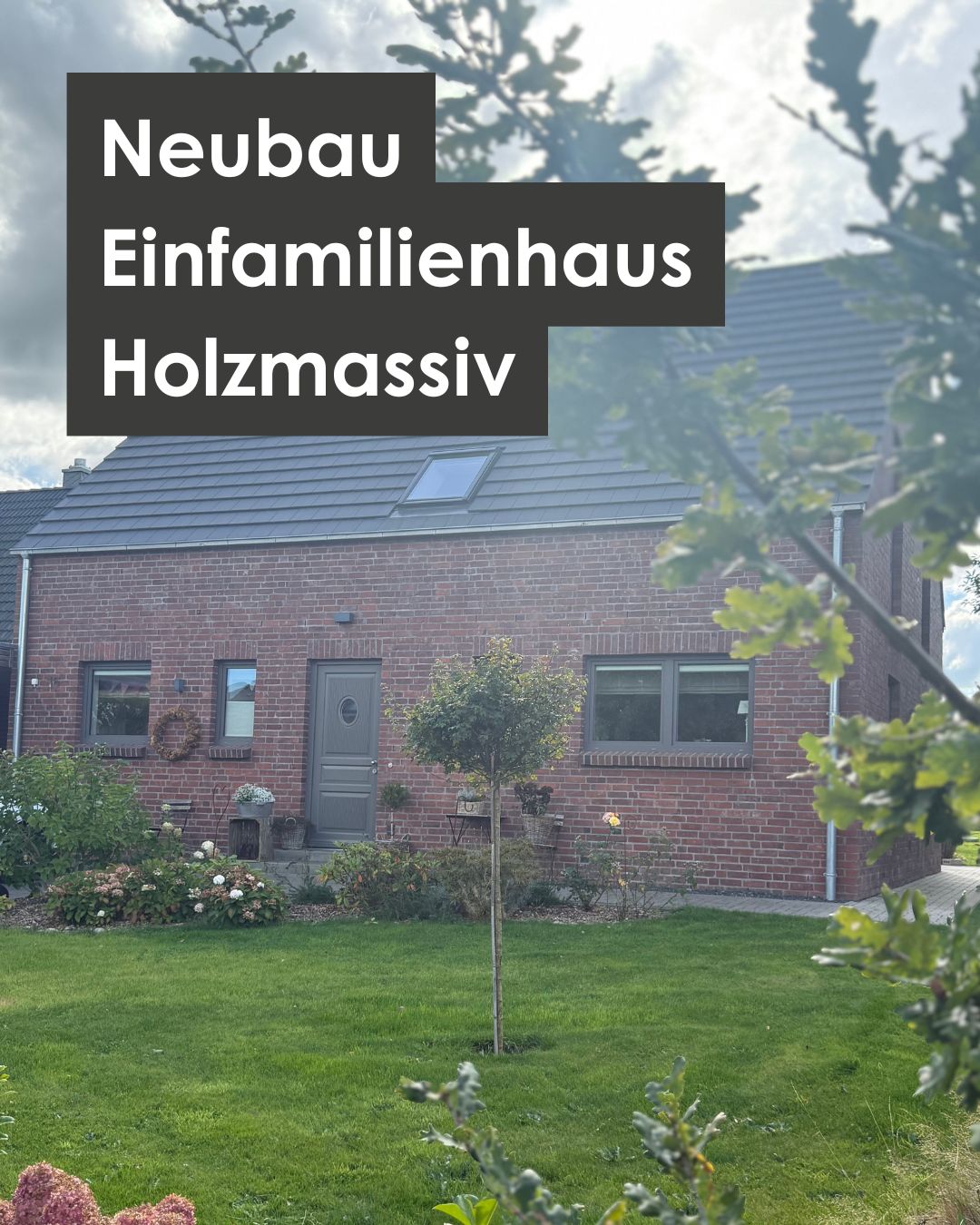Neubau Einfamilienhaus Holzmassiv