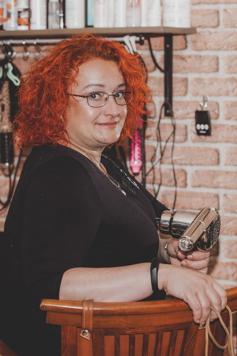 Friseurin Christina Brack