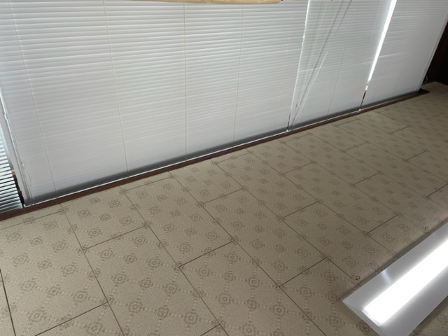 組合事務所のブラインドが新しくなりました！