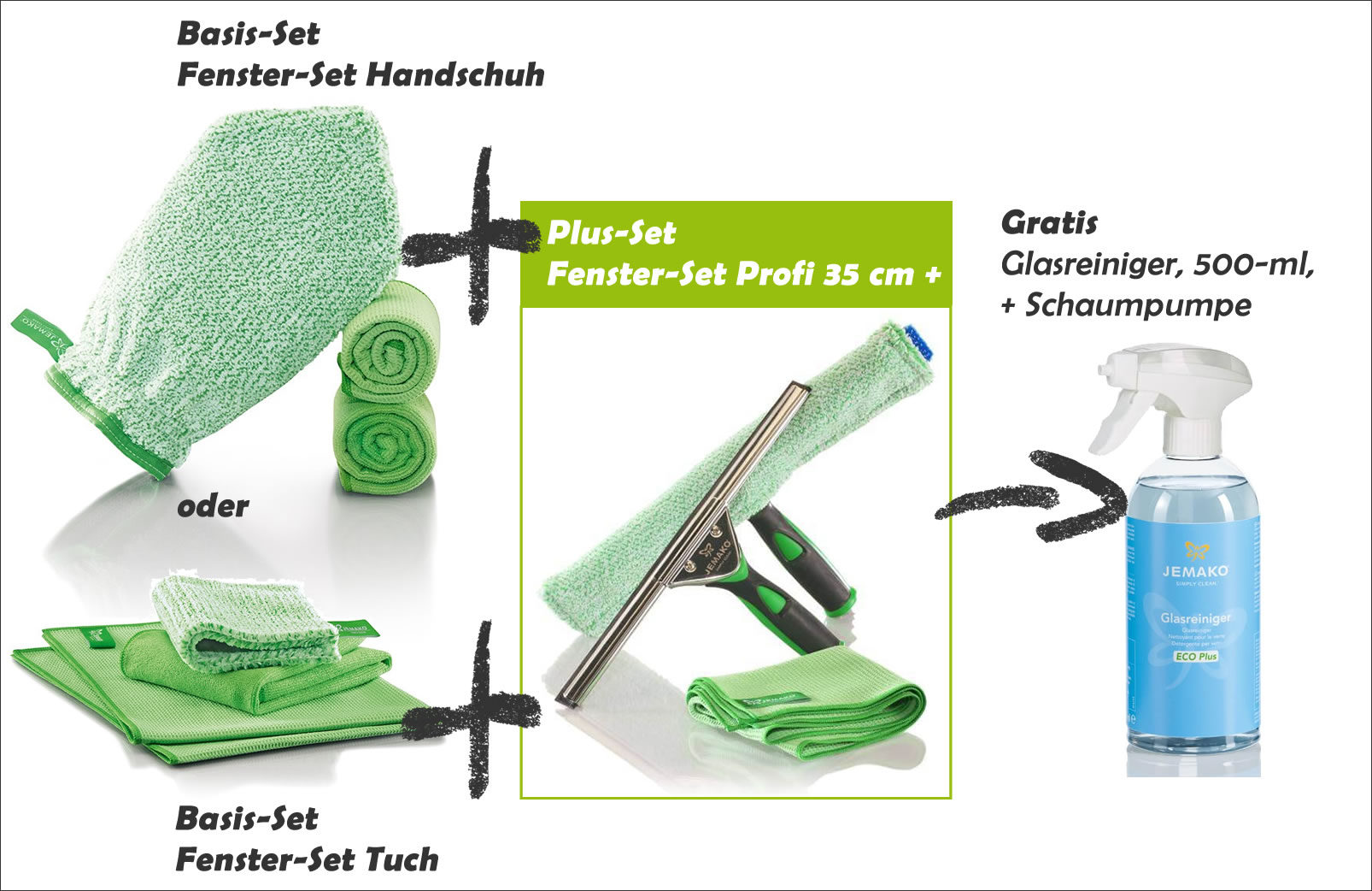 Unsere Empfehlung Jemako Fenster Set Kombis Mit Gratis Produkt